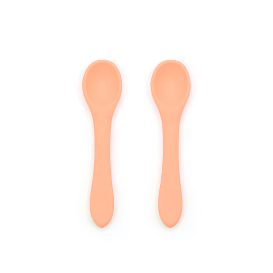 Stage One Spoon Set of 2 - Peach banner