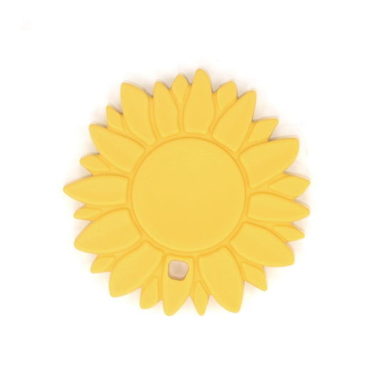 Silicone Sunflower Teether - Lemon banner