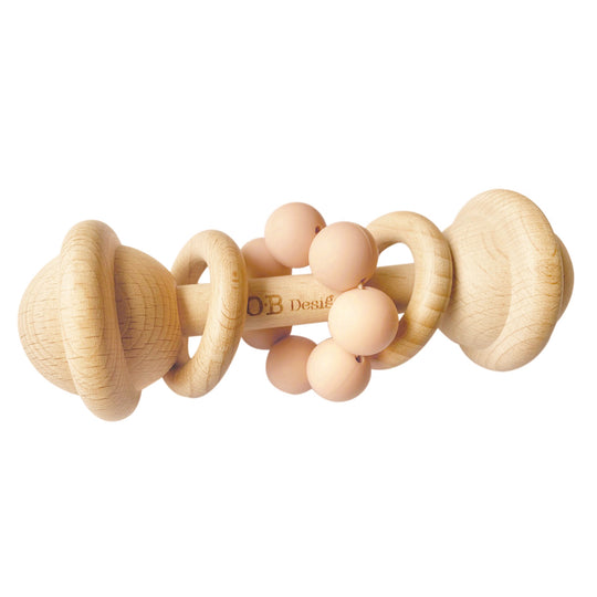 Eco-Friendly Rattle - Peach banner