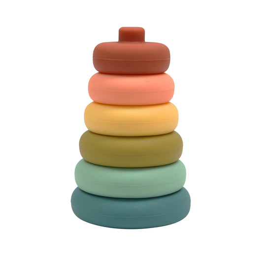 Silicone Stacker Tower - Cherry banner
