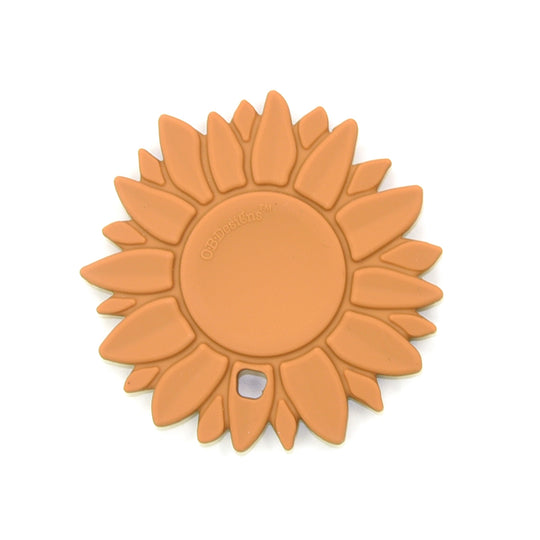 Silicone Sunflower Teether - Ginger banner