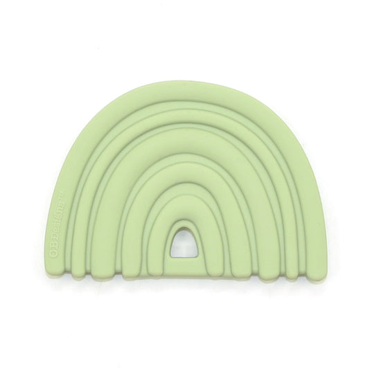 Silicone Rainbow Teether - Mint banner